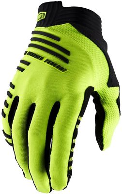 100% R-Core Gloves SS22 - Fluo Yellow - M, Fluo Yellow